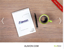 Tablet Screenshot of alavon.com